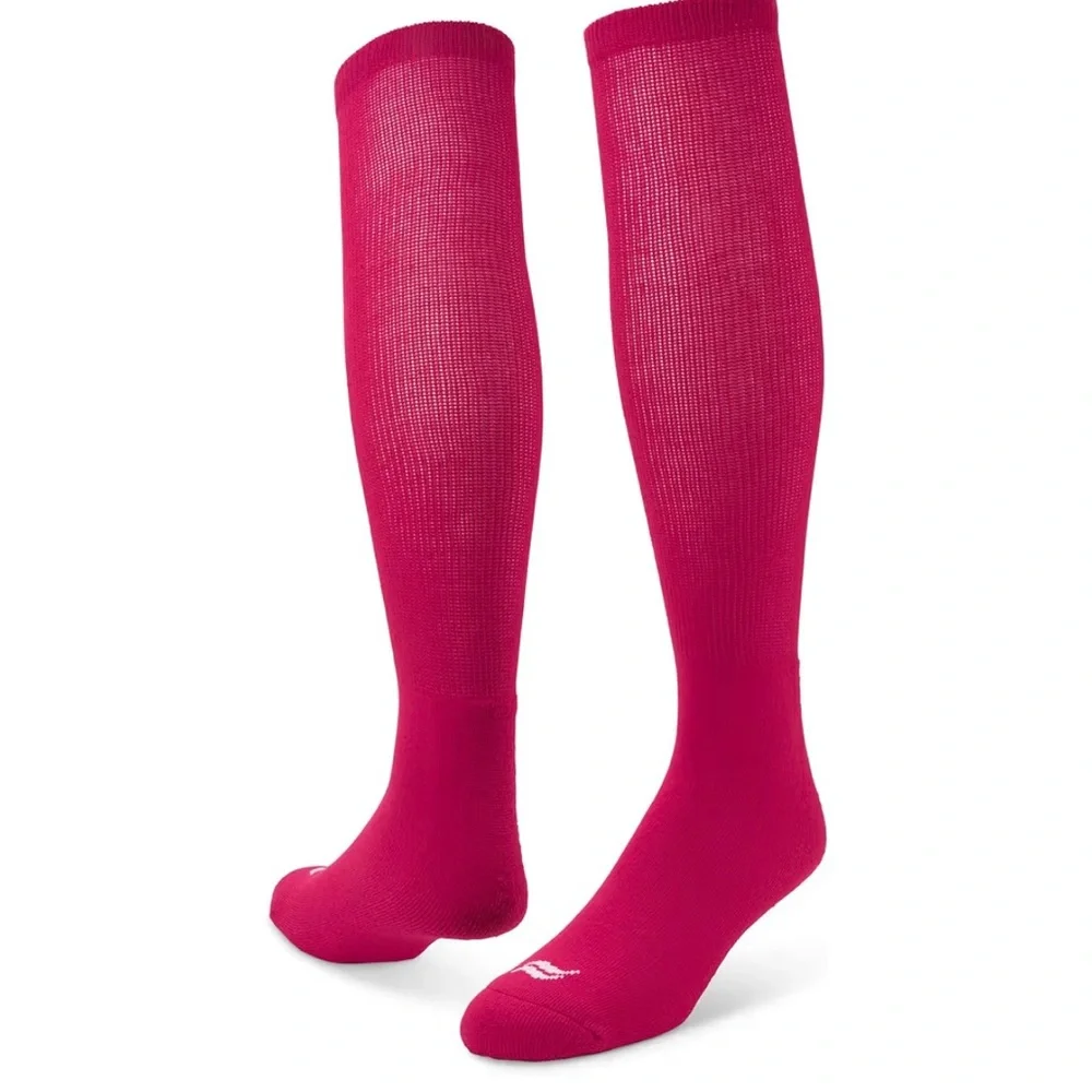 Kids' Team Socks in Bright Pink